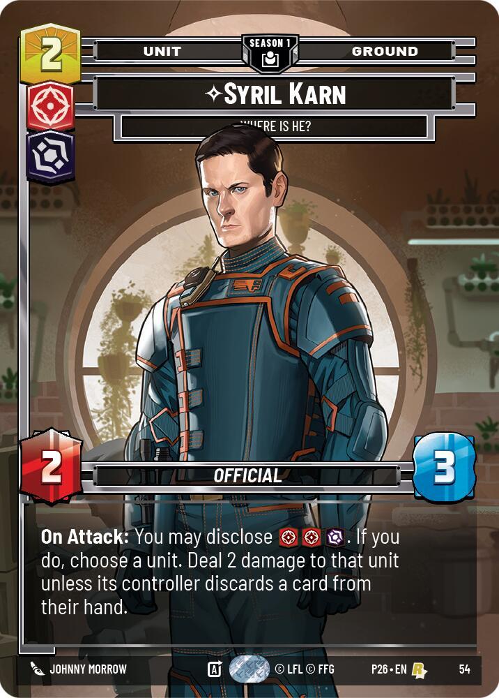 Syril Karn - Where Is He? (54) card image