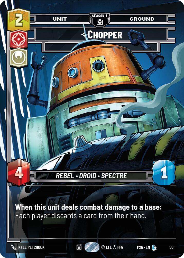 Chopper - War Hero (56) card image