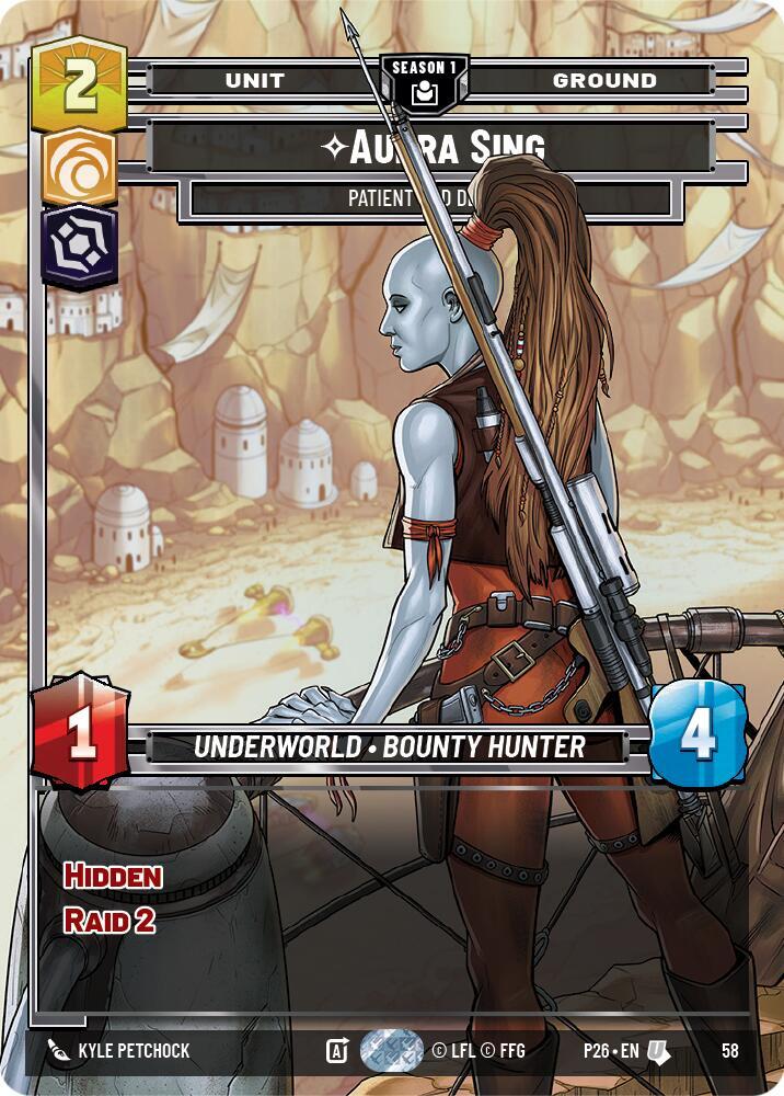 Aurra Sing - Patient and Deadly (58) card image