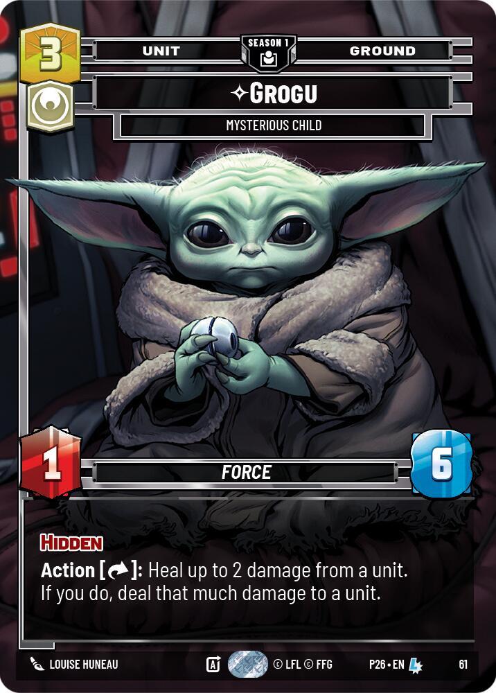 Grogu - Mysterious Child (61) card image