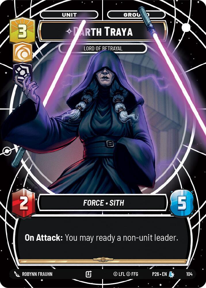 Darth Traya - Lord of Betrayal card image