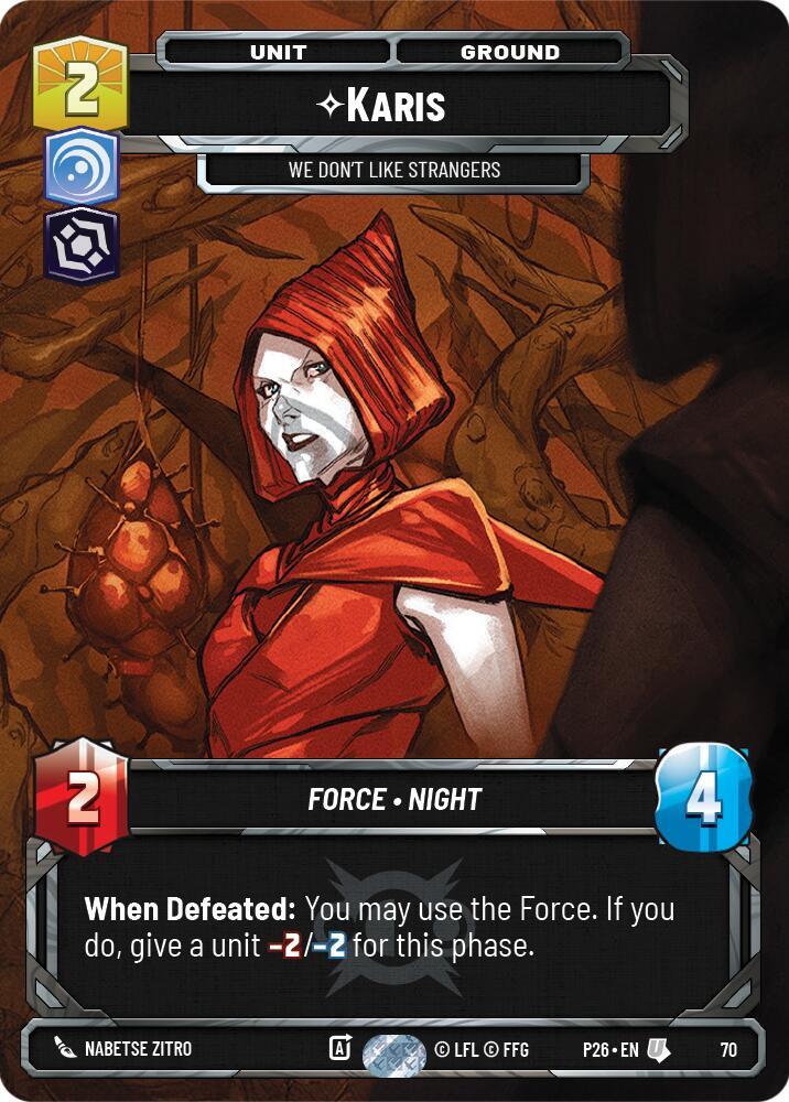 Karis - We Don't Like Strangers (70) card image