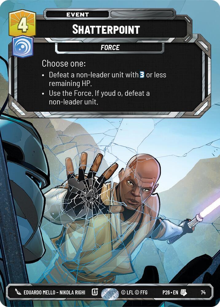Shatterpoint (74) card image