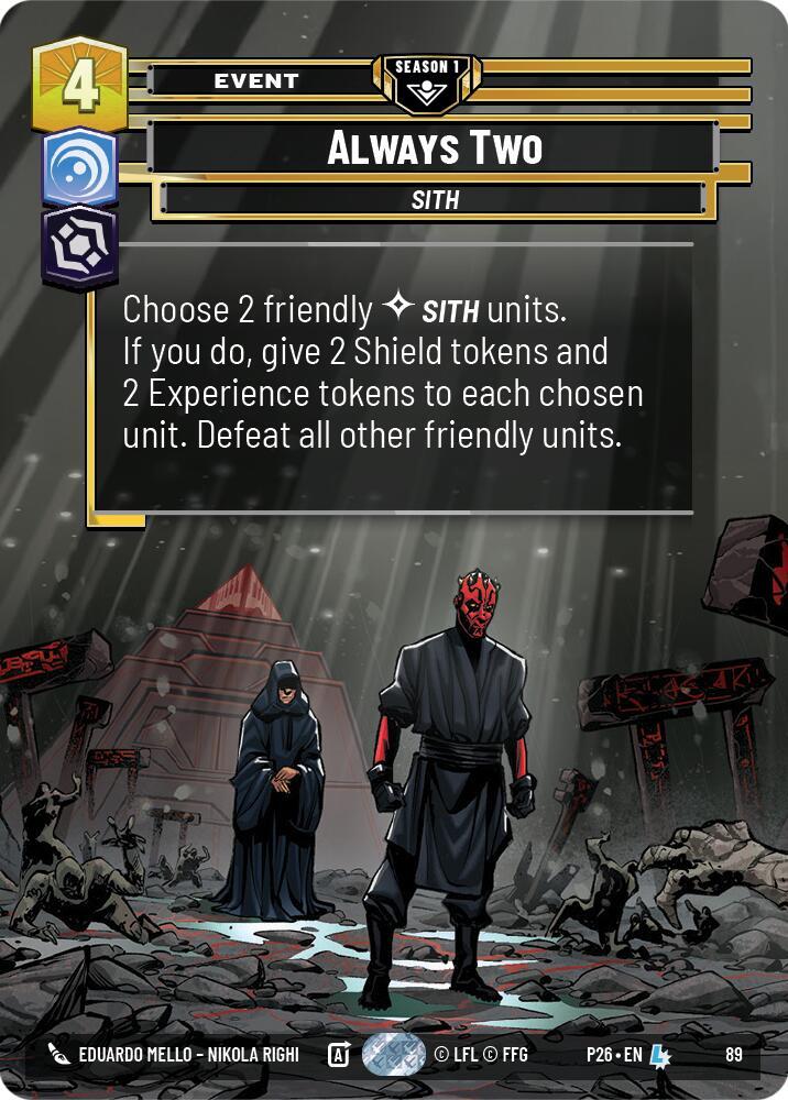 Always Two (89) card image