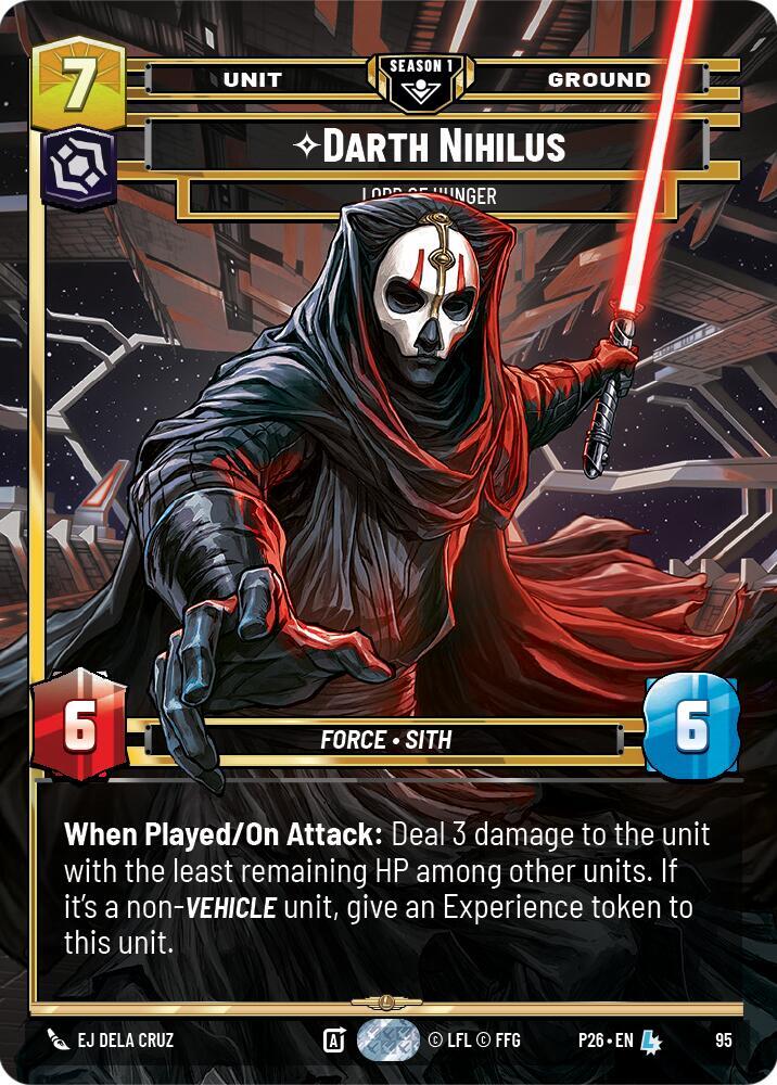 Darth Nihilus - Lord of Hunger (95) card image