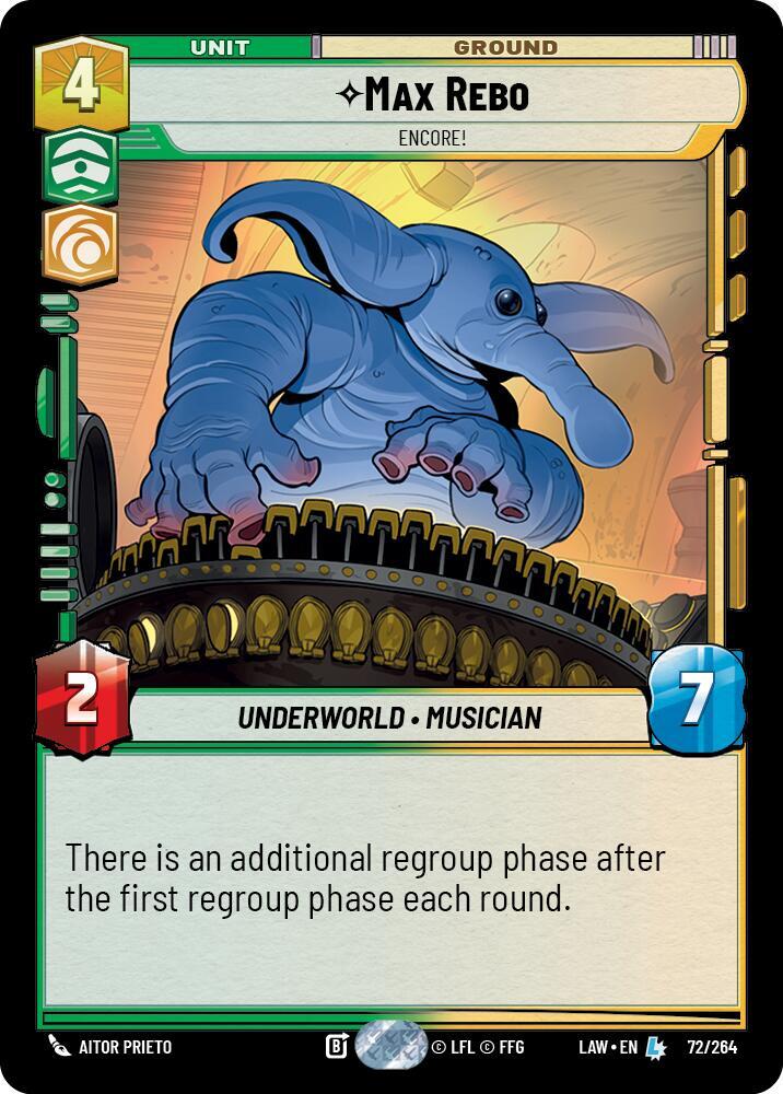 Max Rebo - Encore! card image