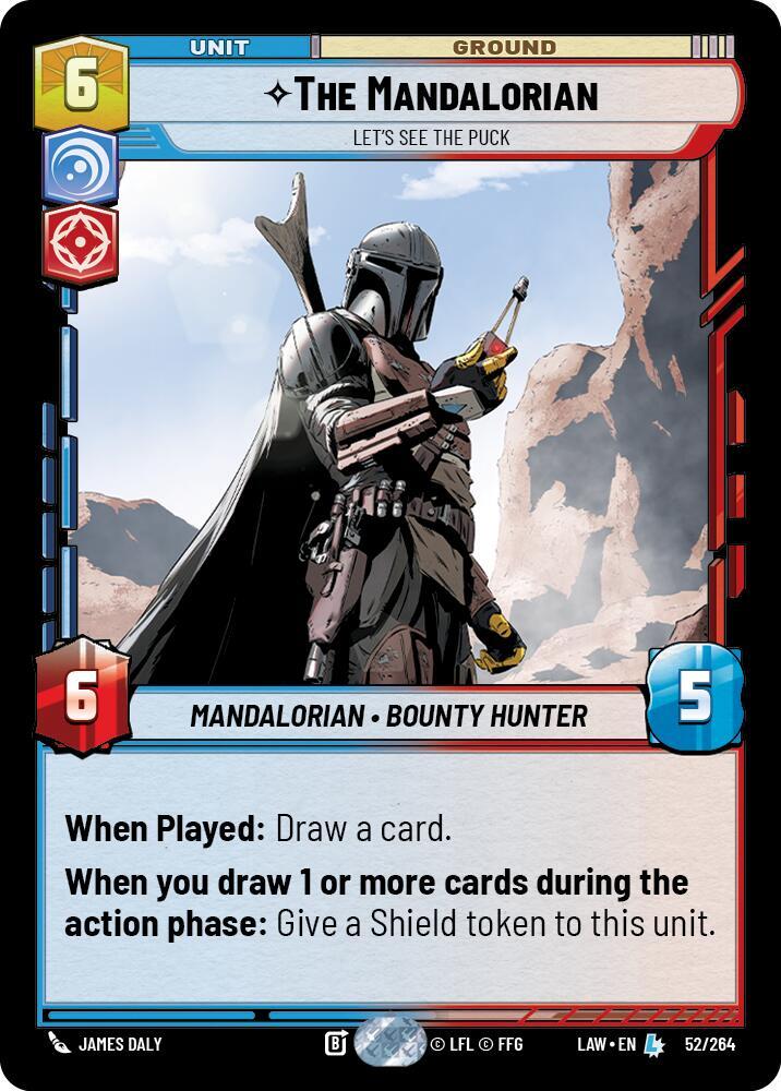 The Mandalorian - Let's See The Puck card image