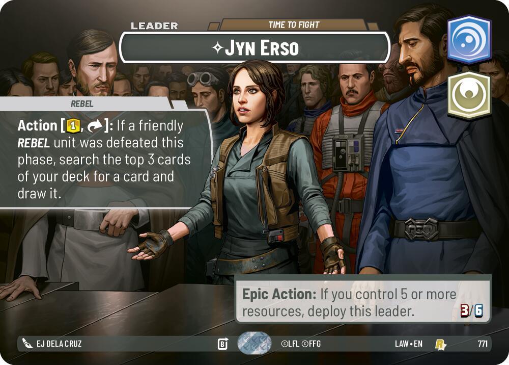 Jyn Erso - Time to Fight (Showcase) card image