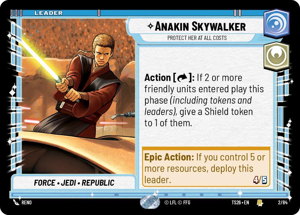 Anakin Skywalker - Protect Her At All Costs card image