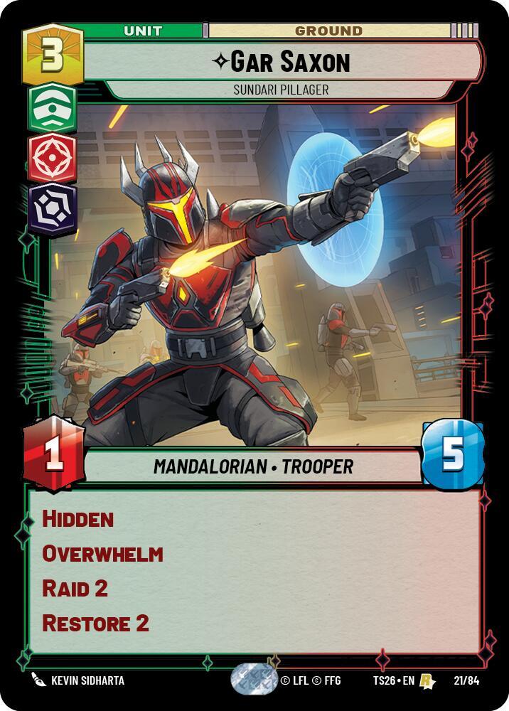 Gar Saxon - Sundari Pillager card image