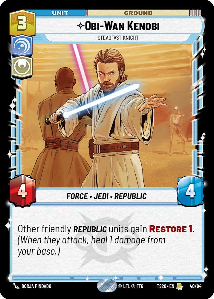 Obi-Wan Kenobi - Steadfast Knight card image