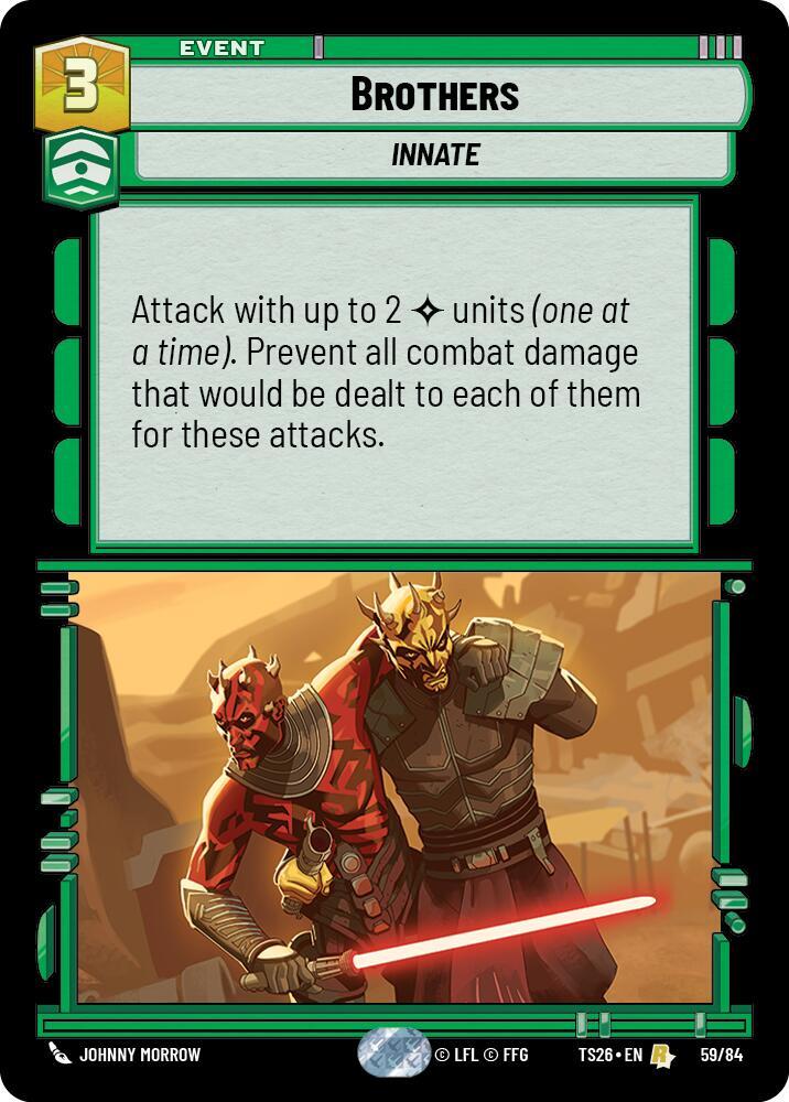 Brothers card image