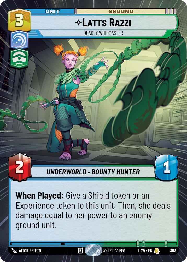 Latts Razzi - Deadly Whipmaster (Hyperspace) card image