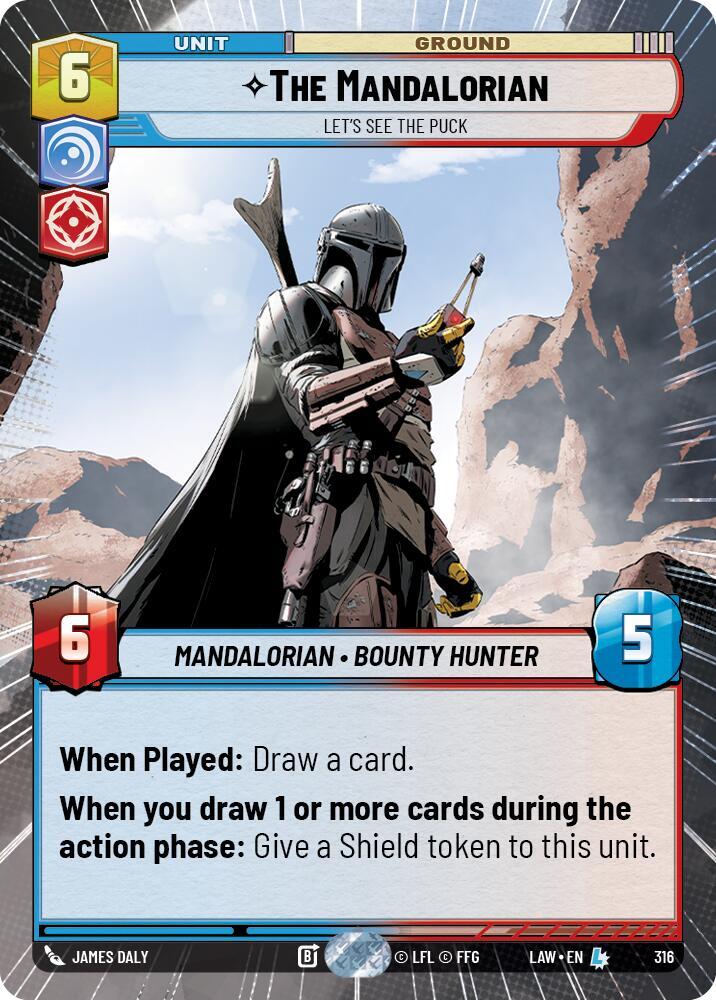 The Mandalorian - Let's See The Puck (Hyperspace) card image