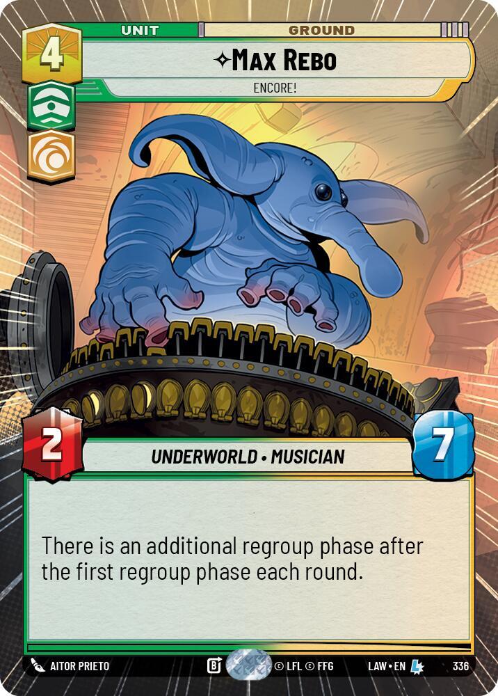 Max Rebo - Encore! (Hyperspace) card image