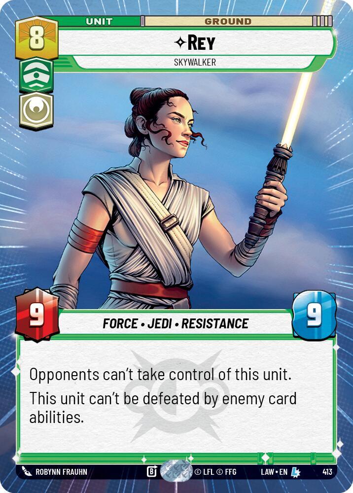 Rey - Skywalker (Hyperspace) card image
