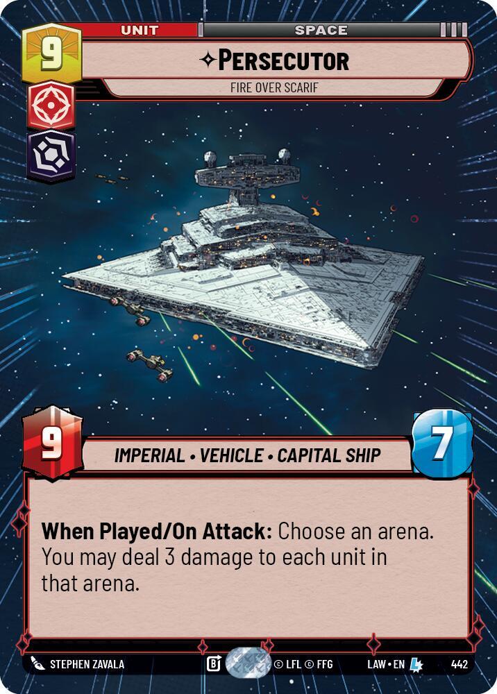 Persecutor - Fire Over Scarif (Hyperspace) card image