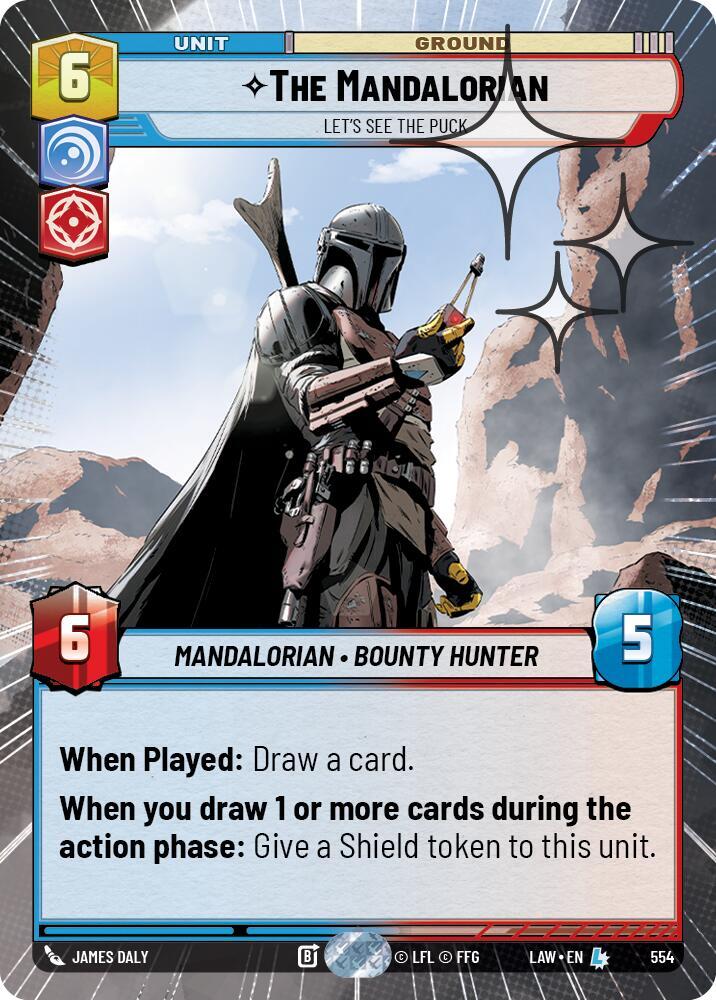 The Mandalorian - Let's See The Puck (Hyperspace Foil) card image