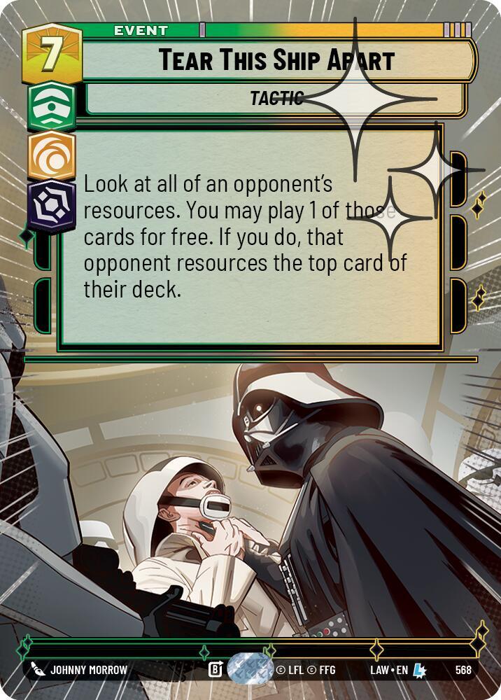Tear This Ship Apart (Hyperspace Foil) card image