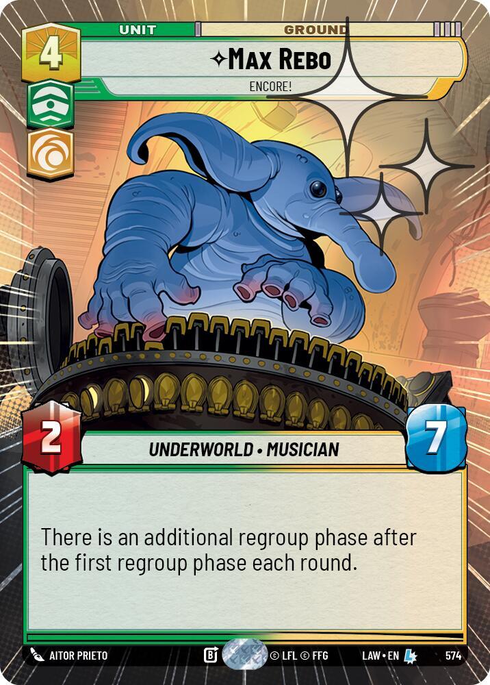 Max Rebo - Encore! (Hyperspace Foil) card image