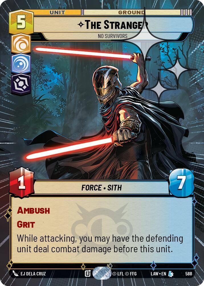 The Stranger - No Survivors (Hyperspace Foil) card image