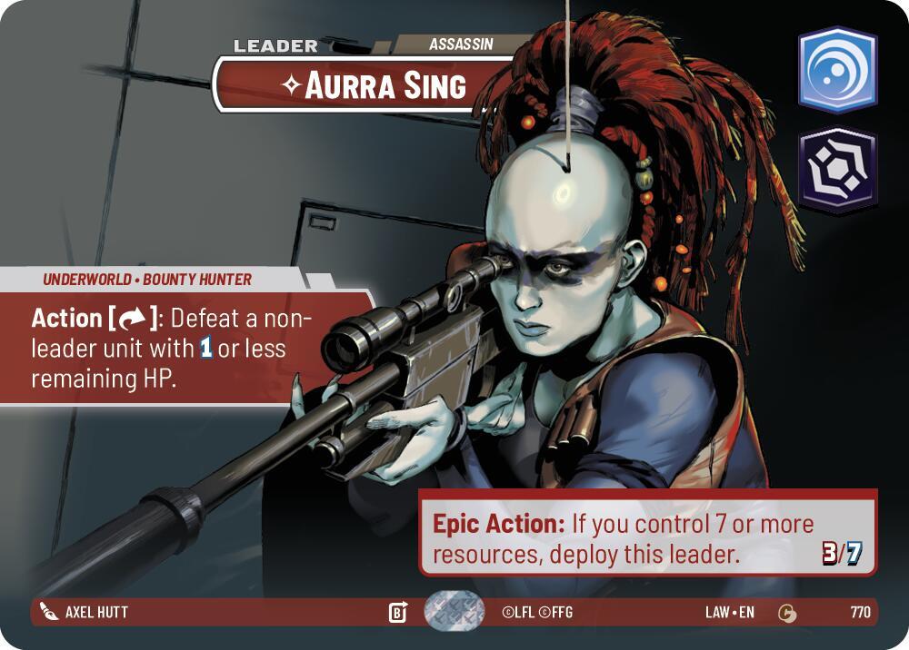 Aurra Sing - Assassin (Showcase) card image