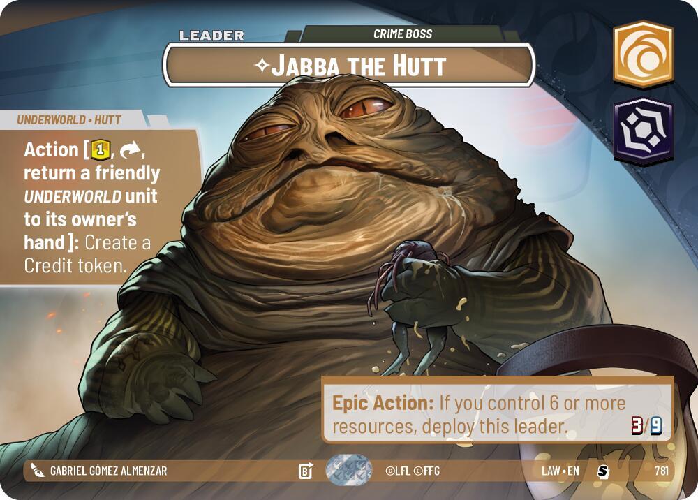 Jabba the Hutt - Crime Boss (Showcase) card image