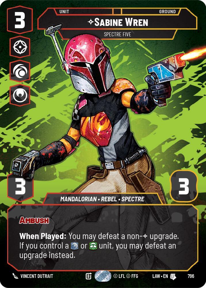 Sabine Wren - Spectre Five (Prestige) card image