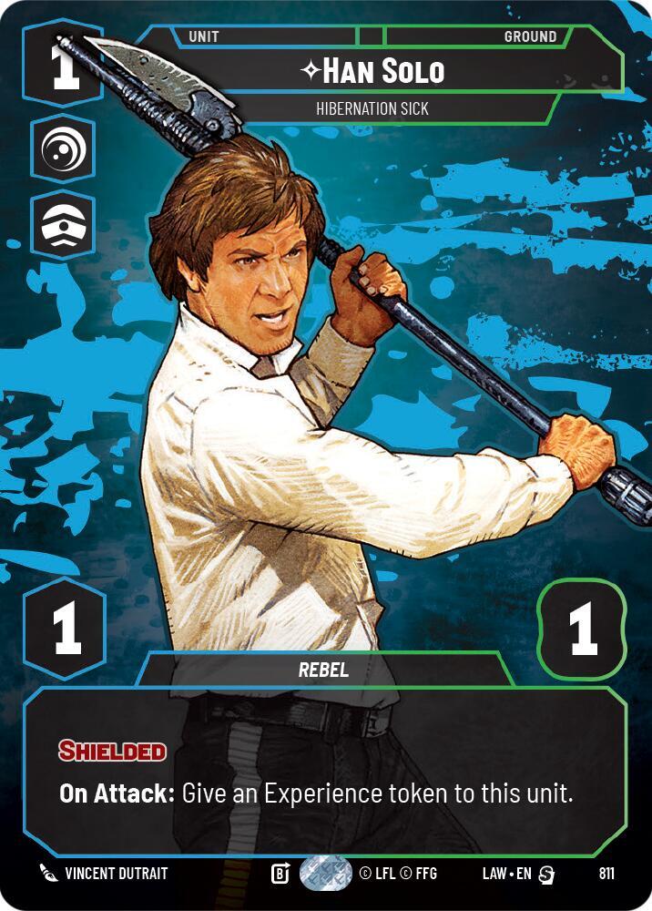 Han Solo - Hibernation Sick (Prestige) card image