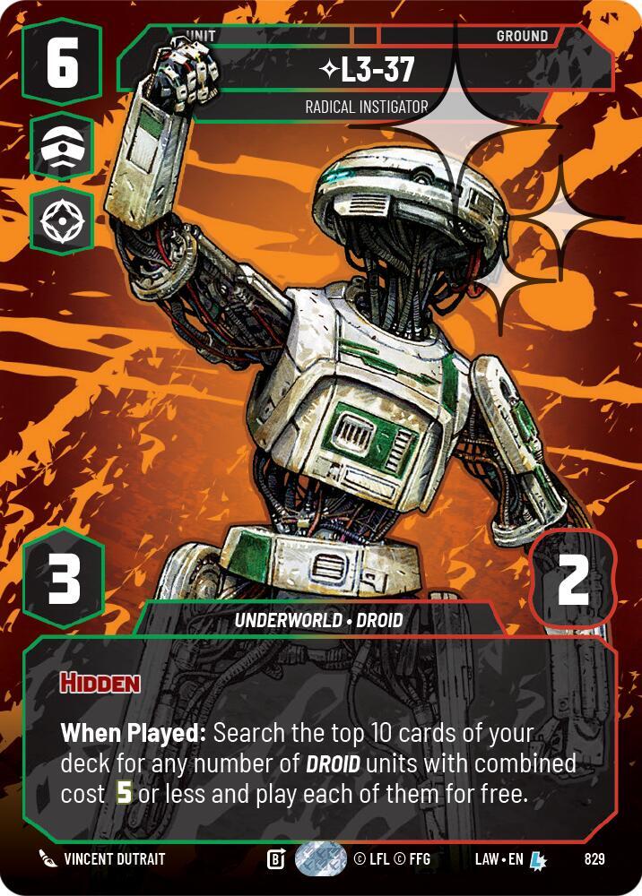 L3-37 - Radical Instigator (Prestige Foil) card image