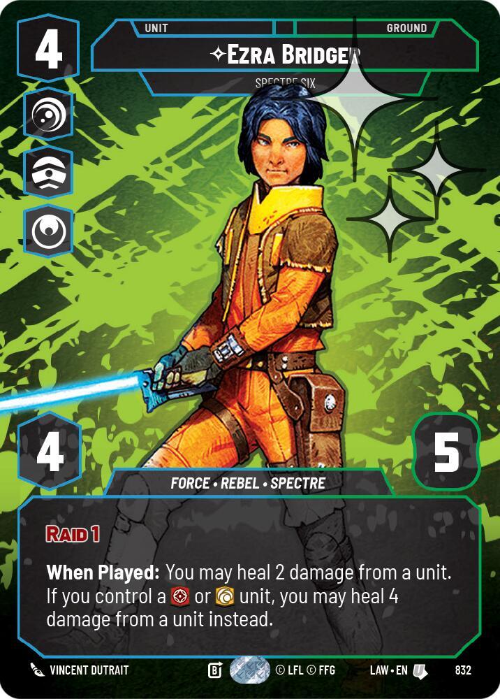 Ezra Bridger - Spectre Six (Prestige Foil) card image