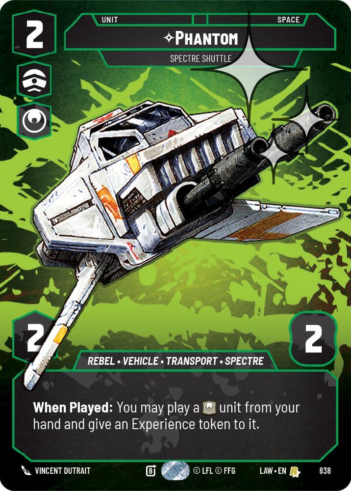 Phantom - Spectre Shuttle (Prestige Foil) card image