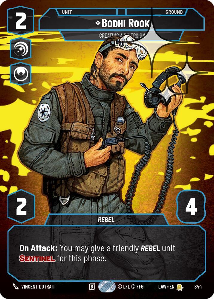 Bodhi Rook - Creating a Diversion (Prestige Foil) card image