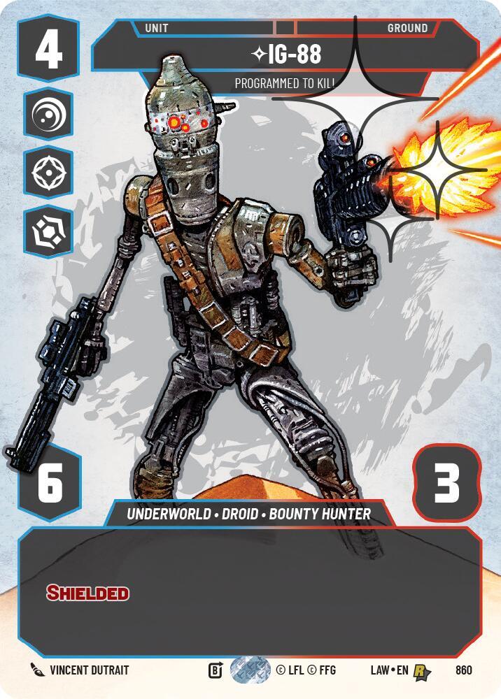IG-88 - Programmed to Kill (Prestige Foil) card image