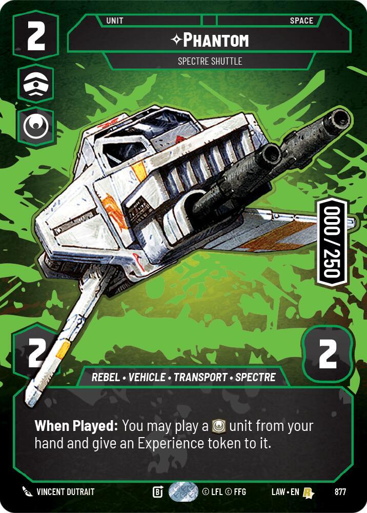 Phantom - Spectre Shuttle (Serialized) card image