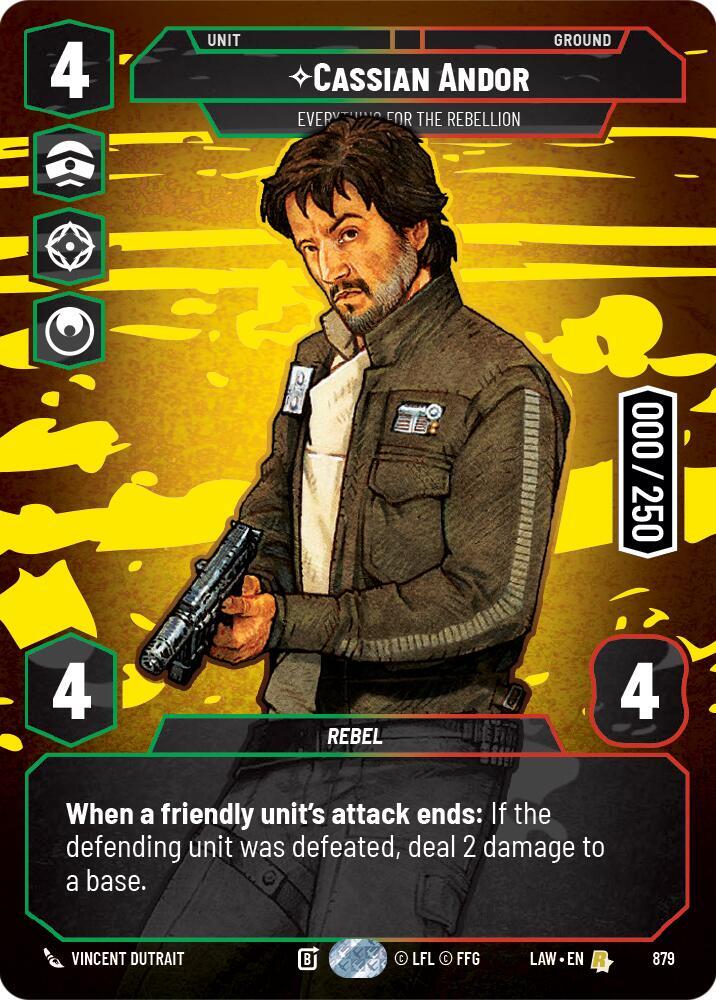 Cassian Andor - Everything for the Rebellion (Serialized) card image