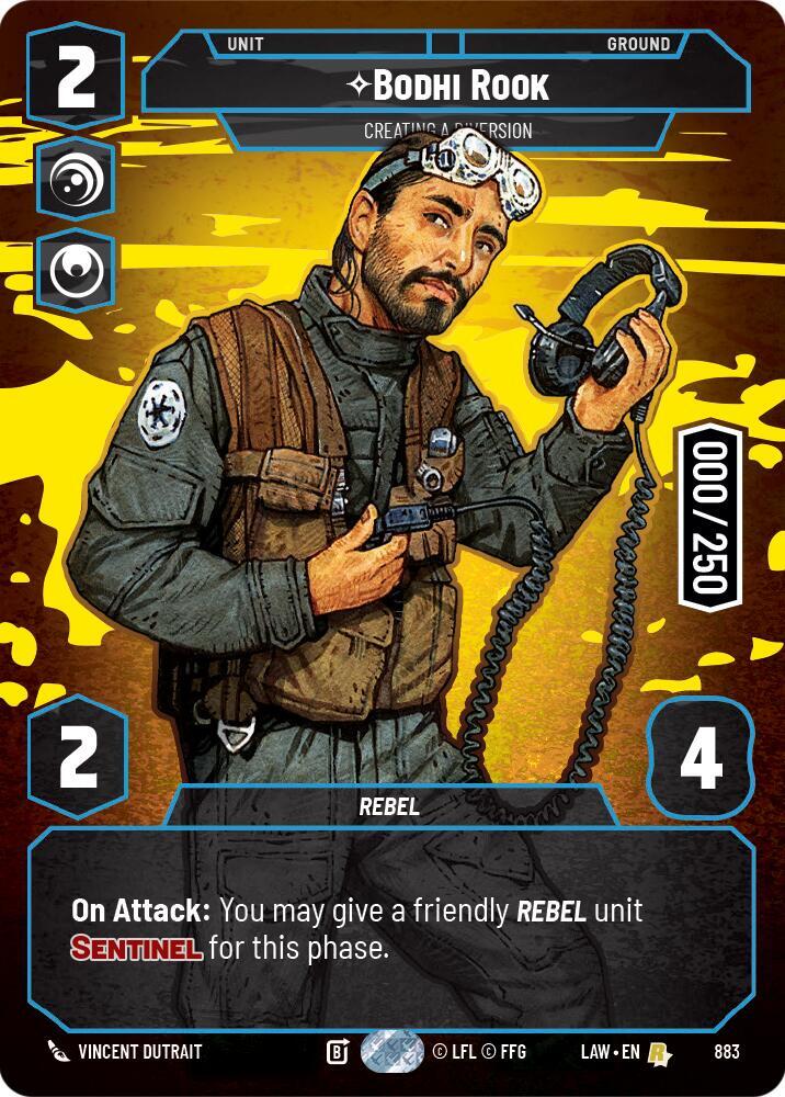 Bodhi Rook - Creating a Diversion (Serialized) card image