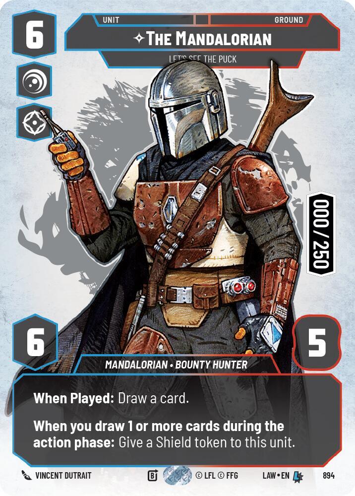 The Mandalorian - Let's See The Puck (Serialized) card image