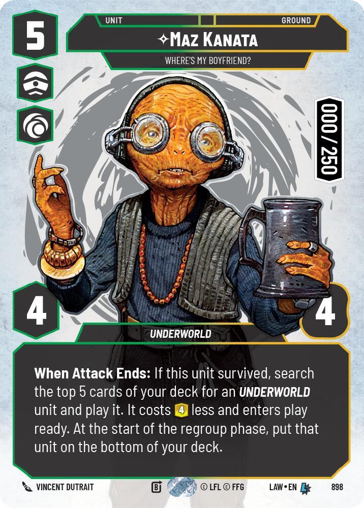 Maz Kanata - Where's My Boyfriend? (Serialized) card image