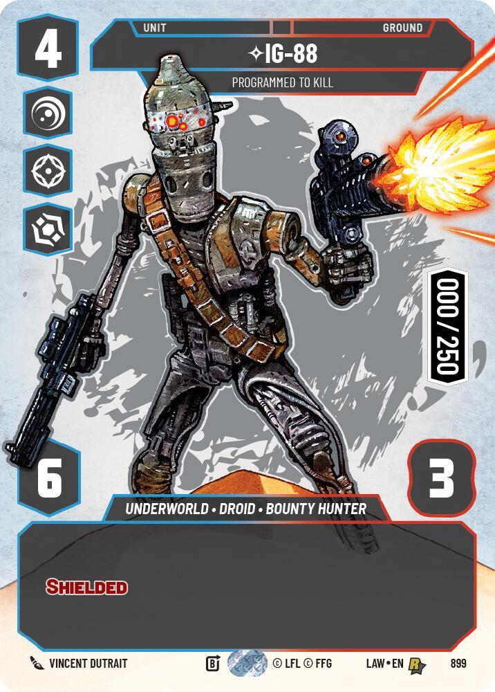 IG-88 - Programmed to Kill (Serialized) card image