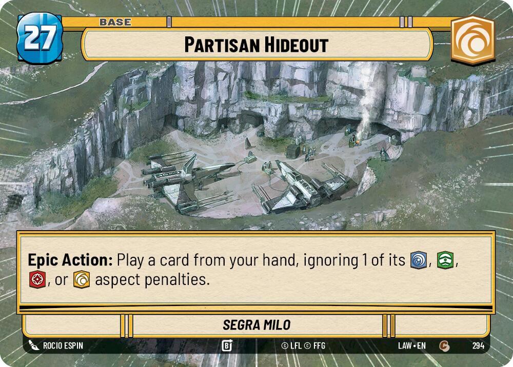 Partisan Hideout // Experience (Hyperspace) card image