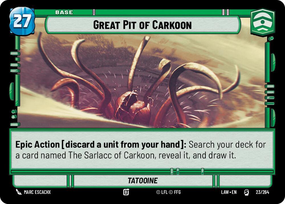 Great Pit of Carkoon card image
