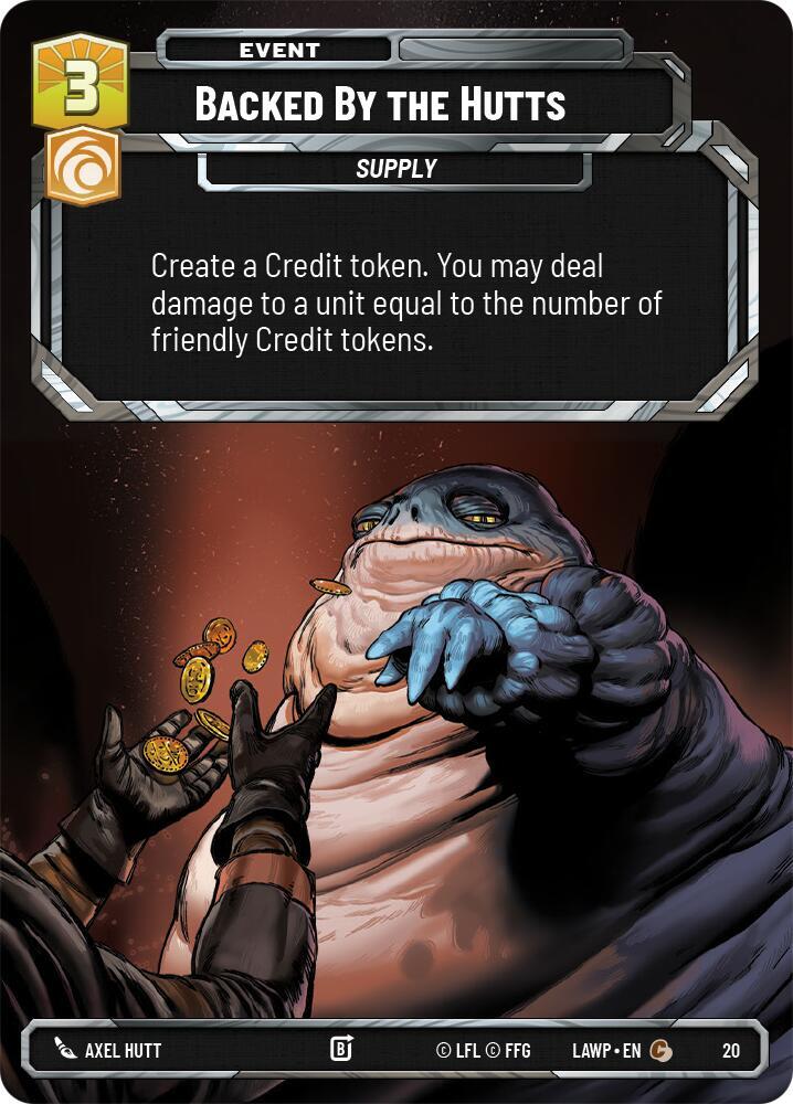 Backed by the Hutts card image