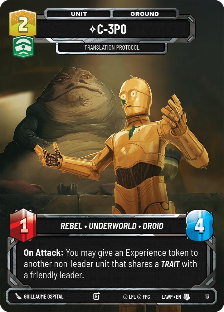 C-3PO - Translation Protocol card image