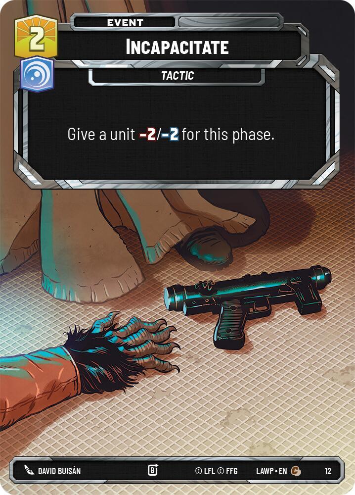 Incapacitate card image