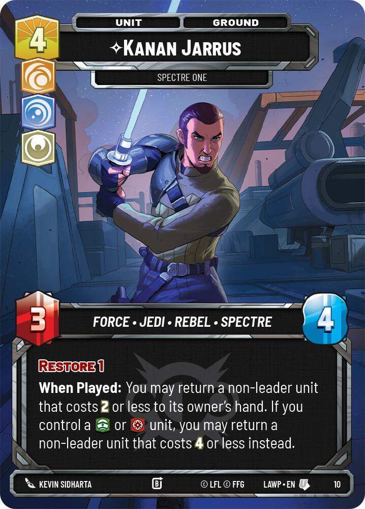 Kanan Jarrus - Spectre One card image