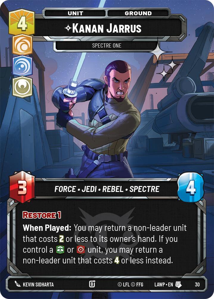 Kanan Jarrus - Spectre One (Foil) card image