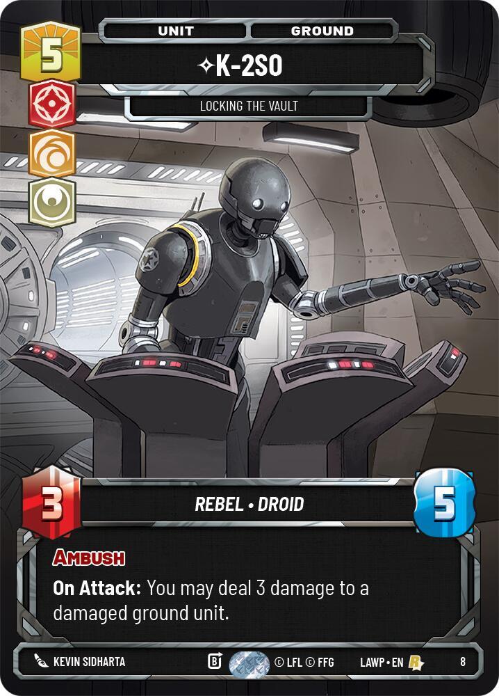 K-2S0 - Locking the Vault card image