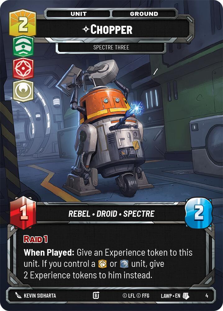 Chopper - Spectre Three card image