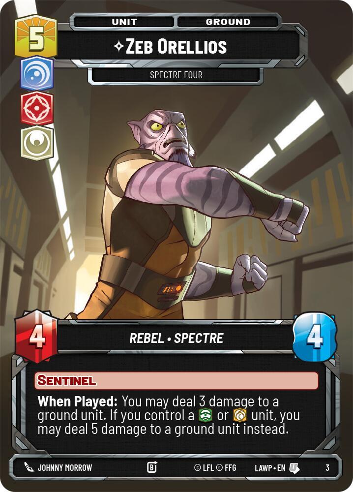 Zeb Orellios - Spectre Four card image